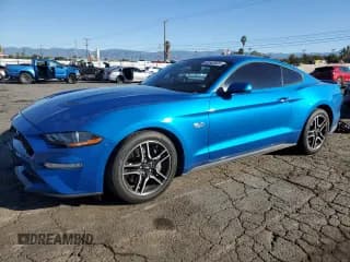 ✅ 2019 Ford Mustang GT • VIN: 1FA6P8CF0K5143739 • Lot: 82563605. Listed on Copart with 57,473 mi. Free auction sales archive from the USA and detailed vehicle history report at DreamBid. Image 1.
