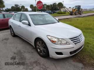 2011 Hyundai Genesis with VIN KMHGC4DF4BU127160, listed as a Copart auction lot 75117224 with Not provided miles and Clean title. Bid and sale history available at DreamBid. Image 4.