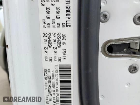 ✅ 2010 Dodge 1500 TRX • VIN: 1D7RV1GTXAS136873 • Lot: 58872485. Wystawiony na Copart z przebiegiem 123 835 mil. Bezpłatny archiwum sprzedaży aukcyjnych z USA i szczegółowy raport historii pojazdu na DreamBid. Zdjęcie 12.
