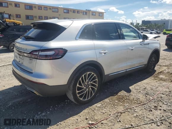 ✅ 2019 Lincoln Nautilus Reserve • VIN: 2LMPJ6LP1KBL50990 • Lot: 69210645. Listed on Copart with 65,309 mi. Free auction sales archive from the USA and detailed vehicle history report at DreamBid. Image 3.