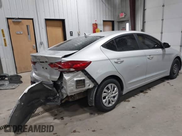 2017 Hyundai Elantra SE with VIN KMHD74LF2HU340285, listed as a IAAI auction lot 42990291 with 75,837 mi miles and . Bid and sale history available at DreamBid. Image 4.