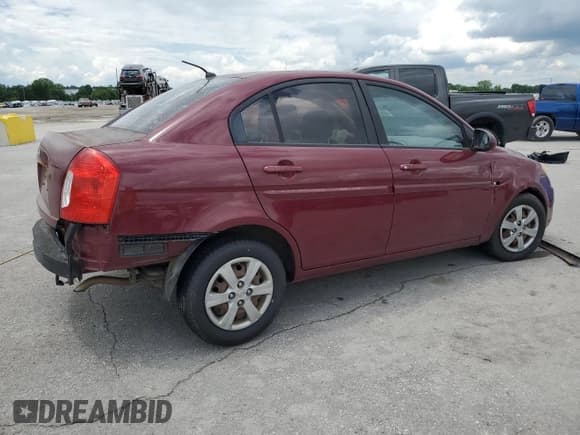 ✅ 2009 Hyundai Accent Auto GLS • VIN: KMHCN46C69U361483 • Лот: 55971525. Опубликован ранее на Copart с пробегом 159 519 миль. Бесплатный доступ к архиву аукционных продаж из США и подробный отчёт об истории автомобиля на DreamBid. Изображение 3.