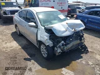 ✅ 2018 Nissan Versa S Plus • VIN: 3N1CN7AP0JL872088 • Lot: 43205623. Listed on IAAI with 154,589 mi. Free auction sales archive from the USA and detailed vehicle history report at DreamBid. Image 1.