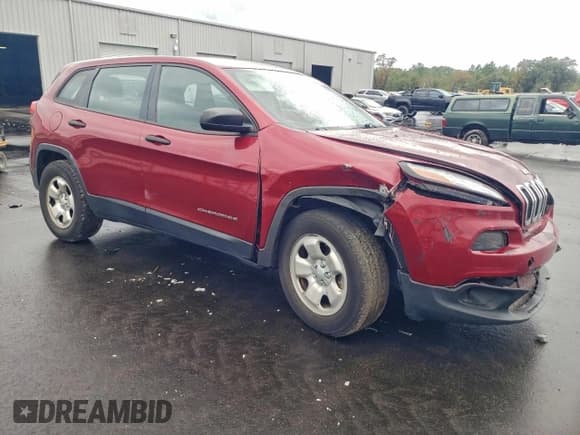 ✅ 2015 Jeep Cherokee Sport • VIN: 1C4PJLAB6FW532338 • Lot: 94935785. Wystawiony na Copart z przebiegiem 183 055 mil. Bezpłatny archiwum sprzedaży aukcyjnych z USA i szczegółowy raport historii pojazdu na DreamBid. Zdjęcie 4.