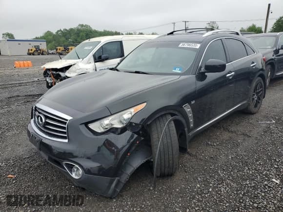 ✅ 2015 Infiniti QX70 • VIN: JN8CS1MW0FM482227 • Лот: 56796535. Опубликован ранее на Copart с пробегом 139 531 миль. Бесплатный доступ к архиву аукционных продаж из США и подробный отчёт об истории автомобиля на DreamBid. Изображение 1.