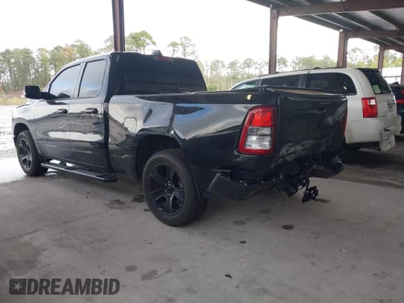✅ 2021 Ram 1500 Big Horn • VIN: 1C6RREBG9MN710762 • Lot: 43373591. Listed on IAAI with 51,132 mi. Free auction sales archive from the USA and detailed vehicle history report at DreamBid. Image 3.
