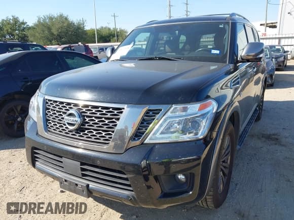 ✅ 2018 Nissan Armada Platinum • VIN: JN8AY2NF9J9332266 • Lot: 43412318. Listed on IAAI with 132,292 mi. Free auction sales archive from the USA and detailed vehicle history report at DreamBid. Image 6.