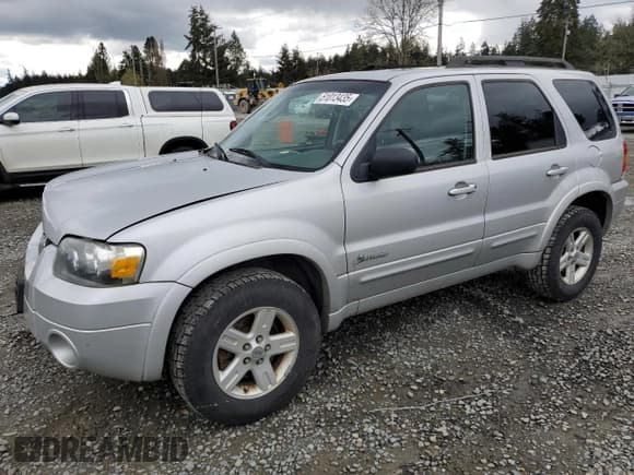 ✅ 2007 Ford Escape Hybrid • VIN: 1FMYU49H37KA96661 • Lot: 51013435. Listed on Copart with 141,484 mi. Free auction sales archive from the USA and detailed vehicle history report at DreamBid. Image 1.