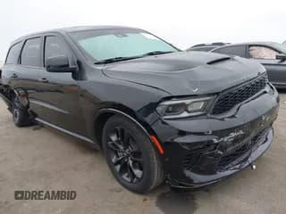 ✅ 2021 Dodge Durango R/T • VIN: 1C4SDHCT5MC660105 • Lot: 42373172. Listed on IAAI with 75,227 mi. Free auction sales archive from the USA and detailed vehicle history report at DreamBid. Image 1.