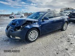 ✅ 2011 Buick Regal CXL RL4 • VIN: W04GS5EC6B1078654 • Lot: 91814715. Listed on Copart with 194,074 mi. Free auction sales archive from the USA and detailed vehicle history report at DreamBid. Image 1.
