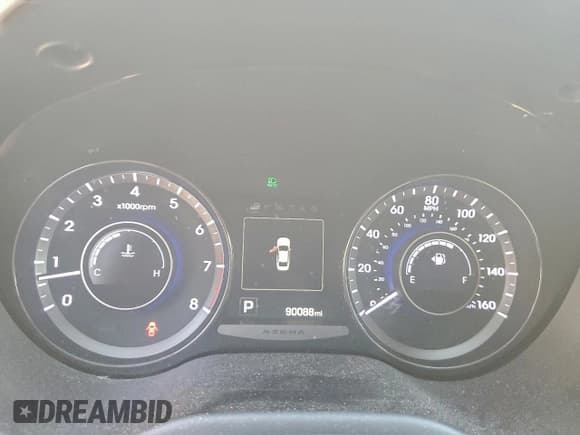 ✅ 2016 Hyundai Azera Limited • VIN: KMHFH4JG9GA550268 • Lot: 96811825. Listed on Copart with 90,088 mi. Free auction sales archive from the USA and detailed vehicle history report at DreamBid. Image 9.