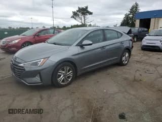✅ 2019 Hyundai Elantra SEL • VIN: KMHD84LF6KU734540 • Lot: 69410175. Listed on Copart with 117,473 mi. Free auction sales archive from the USA and detailed vehicle history report at DreamBid. Image 1.