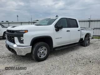 2023 Chevrolet Silverado 2500HD Work Truck with VIN 1GC1YLE7XPF134624, listed as a Copart auction lot 65634475 with 40,800 mi miles and Salvage title. Bid and sale history available at DreamBid. Image 1.