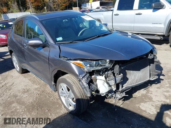 ✅ 2019 Honda HR-V EX • VIN: 3CZRU6H5XKM725789 • Lot: 43465280. Wystawiony na IAAI z przebiegiem 63 450 mil. Bezpłatny archiwum sprzedaży aukcyjnych z USA i szczegółowy raport historii pojazdu na DreamBid. Zdjęcie 1.