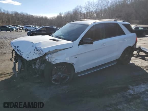 ✅ 2017 Mercedes-Benz GLE 43 AMG • VIN: 4JGDA6EB6HA985420 • Lot: 42931465. Listed on Copart with 79,651 mi. Free auction sales archive from the USA and detailed vehicle history report at DreamBid. Image 1.