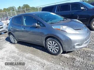 ✅ 2015 Nissan LEAF SL • VIN: 1N4AZ0CP5FC306286 • Lot: 43871059. Listed on IAAI with 127,369 mi. Free auction sales archive from the USA and detailed vehicle history report at DreamBid. Image 1.