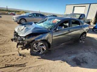 ✅ 2025 Hyundai Elantra SEL Convenience • VIN: KMHLS4DG6SU880618 • Lot: 90060215. Listed on Copart with Not provided. Free auction sales archive from the USA and detailed vehicle history report at DreamBid. Image 1.