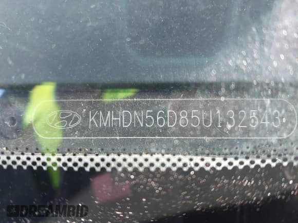 ✅ 2005 Hyundai Elantra GLS • VIN: KMHDN56D85U132543 • Lot: 41412307. Wystawiony na IAAI z przebiegiem 153 081 mil. Bezpłatny archiwum sprzedaży aukcyjnych z USA i szczegółowy raport historii pojazdu na DreamBid. Zdjęcie 9.