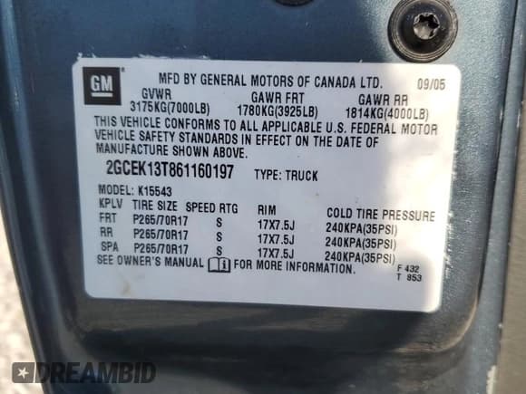 ✅ 2006 Chevrolet Silverado 1500 LT2 • VIN: 2GCEK13T861160197 • Лот: 76238784. Опубликован ранее на Copart с пробегом 239 457 миль. Бесплатный доступ к архиву аукционных продаж из США и подробный отчёт об истории автомобиля на DreamBid. Изображение 14.