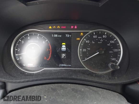 ✅ 2025 Nissan Versa SR • VIN: 3N1CN8FV5SL809924 • Лот: 42973265. Опубликован ранее на IAAI с пробегом 20 884 миль. Бесплатный доступ к архиву аукционных продаж из США и подробный отчёт об истории автомобиля на DreamBid. Изображение 7.