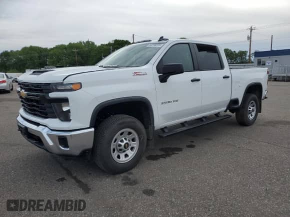 2024 Chevrolet Silverado 3500HD Work Truck с VIN 1GC4YSE78RF330944, выставлен на аукционе Copart как лот 58736225 с пробегом 6 019 миль миль и Списание • Salvage title. История ставок и продаж доступна на DreamBid. Изображение 1.