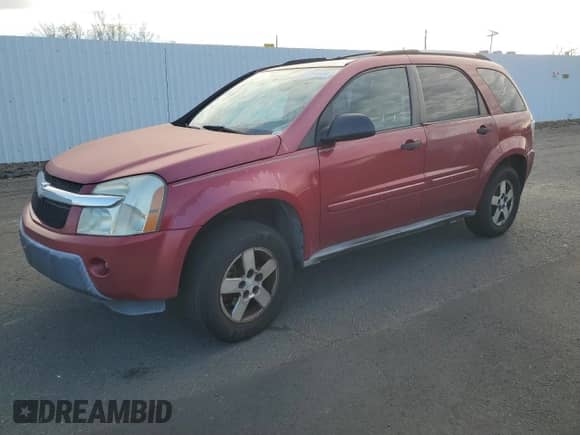 2005 Chevrolet Equinox LS с VIN 2CNDL23F156041929, выставлен на аукционе Copart как лот 81574724 с пробегом 169 107 миль миль и Чистый • Clean title. История ставок и продаж доступна на DreamBid. Изображение 1.