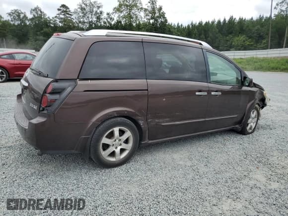 ✅ 2007 Nissan Quest SE • VIN: 5N1BV28U27N135311 • Lot: 68957395. Listed on Copart with 157,734 mi. Free auction sales archive from the USA and detailed vehicle history report at DreamBid. Image 3.