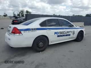 2012 Chevrolet Impala Police Police with VIN 2G1WD5E39C1322930, listed as a Copart auction lot 55292425 with 138,272 mi miles and Non repairable. Bid and sale history available at DreamBid. Image 3.