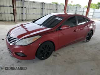 2013 Hyundai Azera with VIN KMHFG4JG4DA257411, listed as a Copart auction lot 81181535 with 159,412 mi miles and Clean title. Bid and sale history available at DreamBid. Image 1.