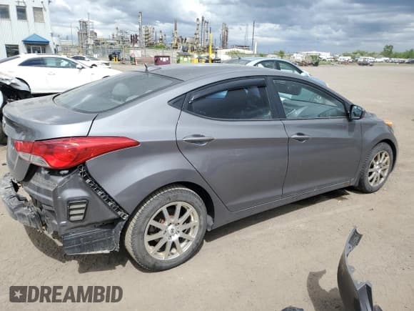 ✅ 2012 Hyundai Elantra GLS • VIN: 5NPDH4AE5CH079720 • Lot: 59870535. Listed on Copart with 204,164 mi. Free auction sales archive from the USA and detailed vehicle history report at DreamBid. Image 3.