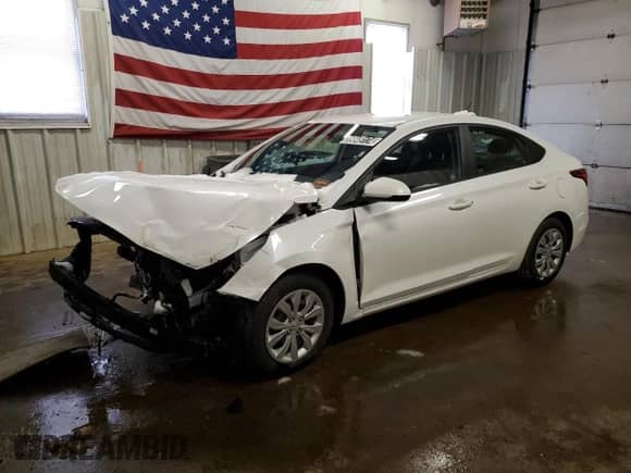 2021 Hyundai Accent SE z VIN 3KPC24A64ME130149, wystawiony jako Copart lot #39849174 z przebiegiem 54 493 mil mil oraz . Historia ofert i sprzedaży dostępna na DreamBid. Obrazek 1.