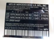 ✅ 2021 Mercedes-Benz GLE 350 • VIN: 4JGFB4KE0MA496501 • Lot: 42653261. Wystawiony na IAAI z przebiegiem 22 676 mil. Bezpłatny archiwum sprzedaży aukcyjnych z USA i szczegółowy raport historii pojazdu na DreamBid. Zdjęcie 9.