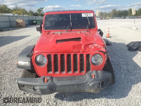 ✅ 2021 Jeep Gladiator Mojave • VIN: 1C6JJTEG5ML574601 • Lot: 71854125. Listed on Copart with 53,992 mi. Free auction sales archive from the USA and detailed vehicle history report at DreamBid. Image 5.