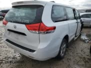✅ 2012 Toyota Sienna • VIN: 5TDZK3DC6CS266888 • Lot: 41526344. Listed on Copart with 167,705 mi. Free auction sales archive from the USA and detailed vehicle history report at DreamBid. Image 3.