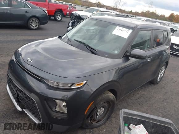 ✅ 2021 Kia Soul LX • VIN: KNDJ23AU1M7753583 • Lot: 43569892. Listed on IAAI with 17,533 mi. Free auction sales archive from the USA and detailed vehicle history report at DreamBid. Image 2.