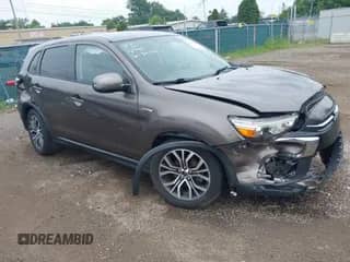 2018 Mitsubishi Outlander ES with VIN JA4AR3AU4JU020950, listed as a IAAI auction lot 42695292 with 58,134 mi miles and . Bid and sale history available at DreamBid. Image 1.