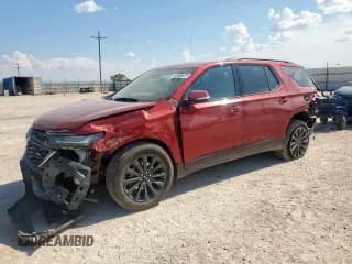 ✅ 2023 Chevrolet Traverse RS • VIN: 1GNERJKW4PJ272470 • Lot: 65699875. Listed on Copart with 25,211 mi. Free auction sales archive from the USA and detailed vehicle history report at DreamBid. Image 1.