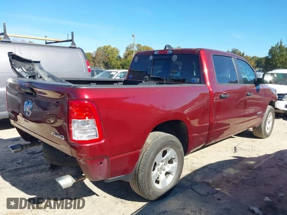 ✅ 2023 Ram 1500 Lone Star • VIN: 1C6SRFMT1PN596360 • Лот: 43605087. Опубликован ранее на IAAI с пробегом 37 729 миль. Бесплатный доступ к архиву аукционных продаж из США и подробный отчёт об истории автомобиля на DreamBid. Изображение 4.