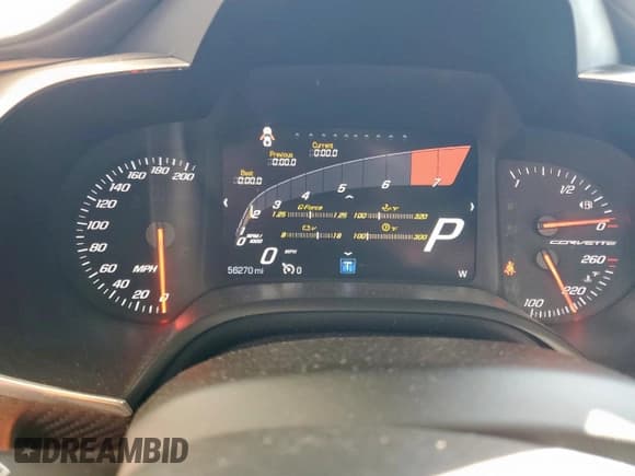 ✅ 2015 Chevrolet Corvette Z51 3LT • VIN: 1G1YM2D75F5112257 • Lot: 81801515. Listed on Copart with 56,270 mi. Free auction sales archive from the USA and detailed vehicle history report at DreamBid. Image 9.