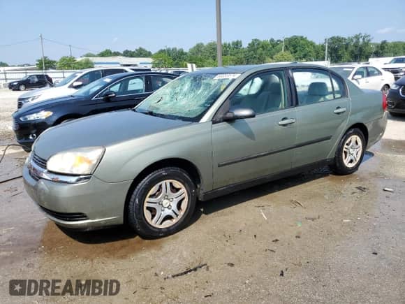 2005 Chevrolet Malibu with VIN 1G1ZS52F25F123196, listed as a Copart auction lot 60053574 with 267,440 mi miles and Non repairable. Bid and sale history available at DreamBid. Image 1.