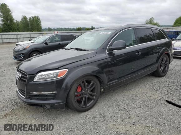 ✅ 2008 Audi Q7 Premium • VIN: WA1BV74L18D065929 • Lot: 56910055. Listed on Copart with 124,344 mi. Free auction sales archive from the USA and detailed vehicle history report at DreamBid. Image 1.