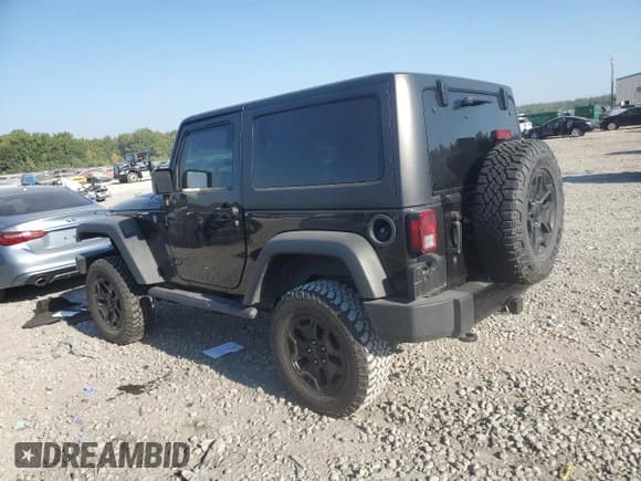 ✅ 2016 Jeep Wrangler Willys Wheeler • VIN: 1C4AJWAG2GL125283 • Lot: 68636224. Listed on Copart with 60,162 mi. Free auction sales archive from the USA and detailed vehicle history report at DreamBid. Image 2.