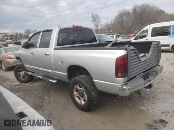 2006 Dodge 3500 SLT z VIN 3D7LX38C86G110538, wystawiony jako Copart lot #44110125 z przebiegiem Nie podano mil oraz Czysty tytuł • Clean title. Historia ofert i sprzedaży dostępna na DreamBid. Obrazek 2.