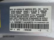 ✅ 2004 Honda Civic VP • VIN: 1HGEM21114L043670 • Lot: 64673435. Listed on Copart with 120,063 mi. Free auction sales archive from the USA and detailed vehicle history report at DreamBid. Image 12.