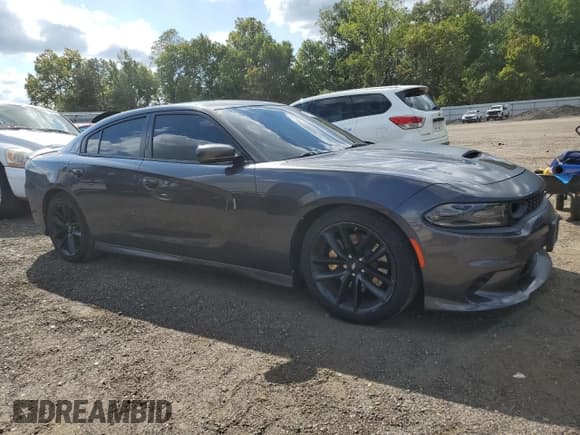 ✅ 2019 Dodge Charger Scat Pack • VIN: 2C3CDXGJ2KH734103 • Лот: 80257825. Опубликован ранее на Copart с пробегом 60 345 миль. Бесплатный доступ к архиву аукционных продаж из США и подробный отчёт об истории автомобиля на DreamBid. Изображение 4.