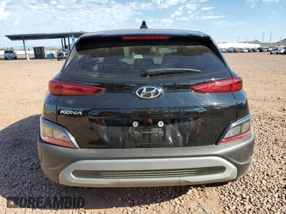 2022 Hyundai Kona SE with VIN KM8K22AB9NU819521, listed as a Copart auction lot 81771675 with 8,530 mi miles and Salvage title. Bid and sale history available at DreamBid. Image 6.
