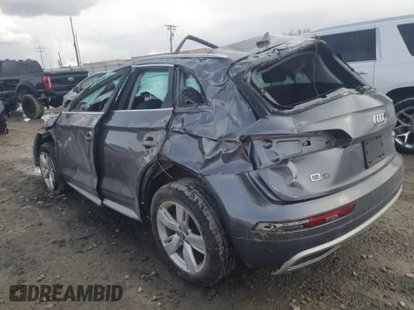 ✅ 2018 Audi Q5 Premium Plus • VIN: WA1BNAFY5J2081784 • Lot: 49326415. Listed on Copart with Not provided. Free auction sales archive from the USA and detailed vehicle history report at DreamBid. Image 2.
