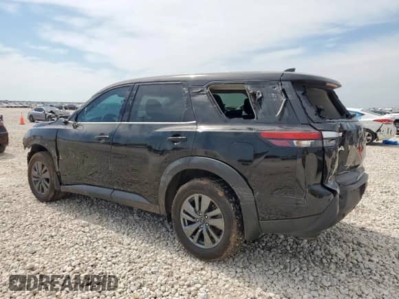 2024 Nissan Pathfinder S with VIN 5N1DR3AA6RC251354, listed as a Copart auction lot 56457795 with 36,589 mi miles and Salvage title. Bid and sale history available at DreamBid. Image 2.