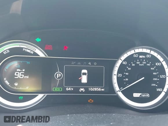 ✅ 2018 Kia Niro LX • VIN: KNDCB3LC0J5118780 • Lot: 43191272. Listed on IAAI with 102,856 mi. Free auction sales archive from the USA and detailed vehicle history report at DreamBid. Image 7.