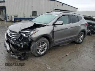 ✅ 2018 Hyundai Santa Fe 2.4L • VIN: 5XYZUDLBXJG570714 • Лот: 44275493. Опубликован ранее на Copart с пробегом 77 032 миль. Бесплатный доступ к архиву аукционных продаж из США и подробный отчёт об истории автомобиля на DreamBid. Изображение 1.